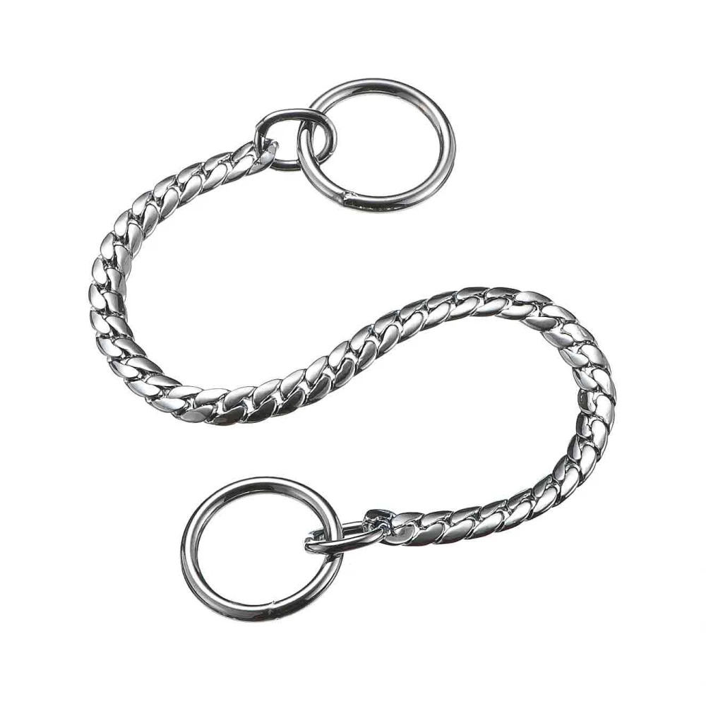 Χρωμιομένος Λεπτός Πνίχτης Σκύλου Flat Snake της Pet Interest Medium 0.75x55cm 2 Χρωμιομένος Λεπτός Πνίχτης Σκύλου Flat Snake της Pet Interest Medium 0.75x55cm - Image 2