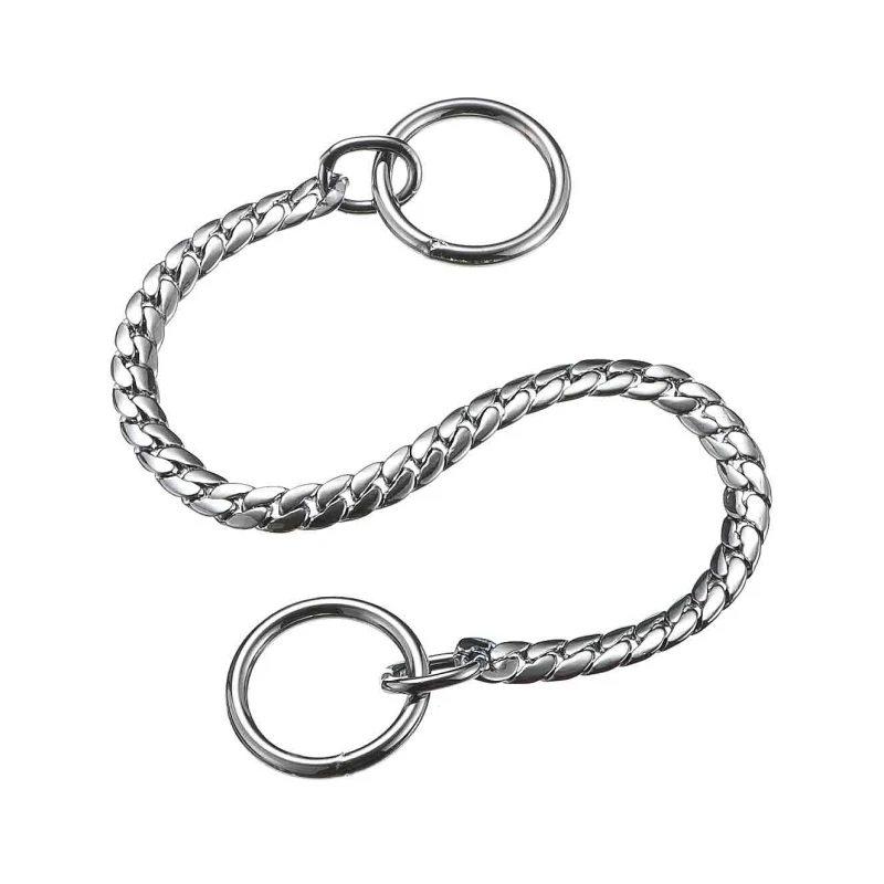 Χρωμιομένος Λεπτός Πνίχτης Σκύλου Flat Snake της Pet Interest Medium 0.75x55cm 1 Χρωμιομένος Λεπτός Πνίχτης Σκύλου Flat Snake της Pet Interest Medium 0.75x55cm