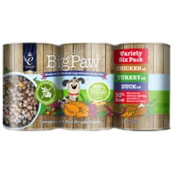 Υγρή Τροφή - Κονσέρβα Σκύλου Little Big Paw Six Pack 2xChicken, 2xDuck, 2xTurkey 6x390gr -Προμήθειες Για Κατοικίδια Κατάστημα πωλήσεων 390g 6pk 510x279 1000x1000w