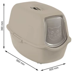 Κλειστή Λεκάνη Γάτας Rotho MyPet Bailey 56x40x39 Cm Καπουτσίνο 6 Κλειστή Λεκάνη Γάτας Rotho MyPet Bailey 56x40x39 Cm Καπουτσίνο -Προμήθειες Για Κατοικίδια Κατάστημα πωλήσεων 4004507422 7610859232632 PT03 1000x1000h