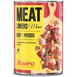 Josera Meat Lovers Beef With Potato Grain Free 6x400gr (3 + 3 Δώρο)
