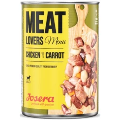 Josera Meat Lovers Chicken With Carrot 6x400gr (3 + 3 Δώρο)