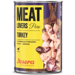 Josera Meat Lovers Pure Turkey Grain Free 6x400gr (3 + 3 Δώρο)