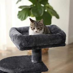 OEM Γατόδεντρο - Ονυχοδρόμιο Feandrea Small Cat Tower 48x32x68cm Smoky Grey -Προμήθειες Για Κατοικίδια Κατάστημα πωλήσεων 41f tYLcEVL 1000x1000 1