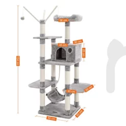 OEM Γατόδεντρο - Ονυχοδρόμιο Big Tower 154cm 11 OEM Γατόδεντρο - Ονυχοδρόμιο Big Tower 154cm -Προμήθειες Για Κατοικίδια Κατάστημα πωλήσεων 41tJtI7BPRL 1000x1000 1