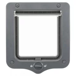 Πόρτα Γάτας Trixie 2 Κατευθύνσεων 20x22cm Γκρι -Προμήθειες Για Κατοικίδια Κατάστημα πωλήσεων 44202 1 1000x1000h