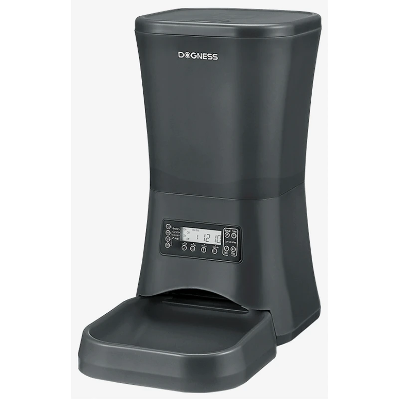 Αυτόματη Ηλεκτρονική Ταΐστρα Dogness για σκύλους και γάτες 9lt Grey 1 Αυτόματη Ηλεκτρονική Ταΐστρα Dogness για σκύλους και γάτες 9lt Grey