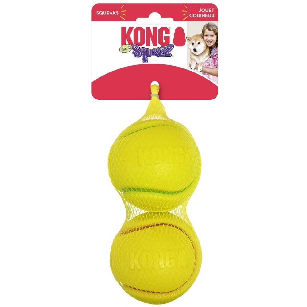 Kong Squeezz Tennis Balls Medium 2τμχ 2 Kong Squeezz Tennis Balls Medium 2τμχ - Image 2