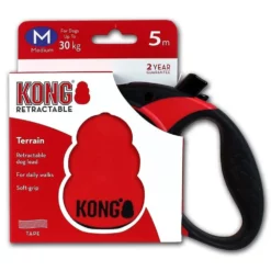 Kong Terrain Medium Ιμάντας 5m έως 30kg Κόκκινο -Προμήθειες Για Κατοικίδια Κατάστημα πωλήσεων 47R TR MD RD 1 1000x1000w