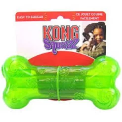 Kong Squeezz Crackle Bone Medium
