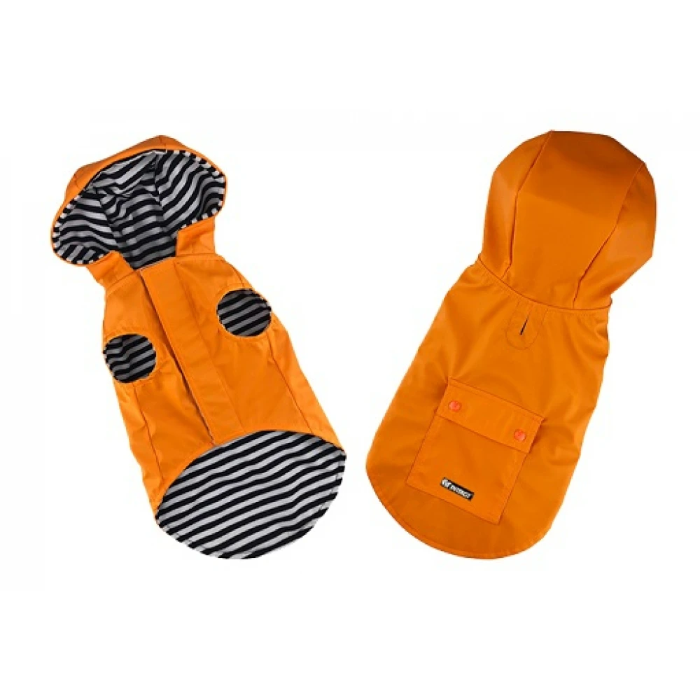 Αδιάβροχο Raincoat Stripe Lining Medium 31cm Πορτοκαλί 2 Αδιάβροχο Raincoat Stripe Lining Medium 31cm Πορτοκαλί - Image 2