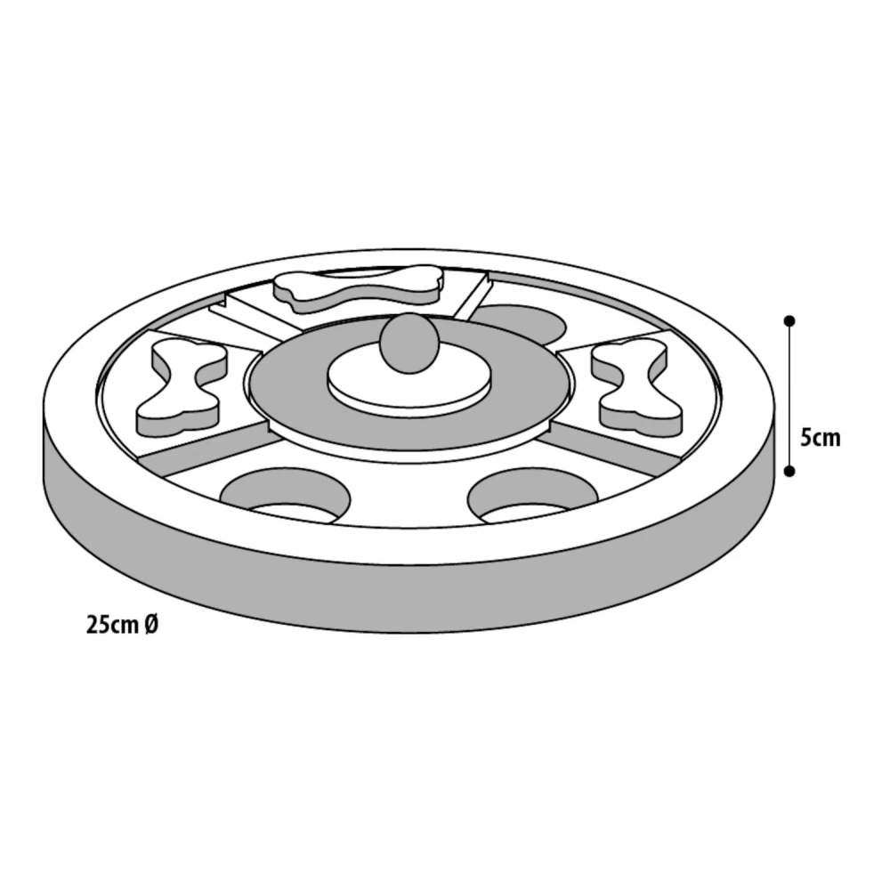 Διαδραστικό Παιχνίδι Σκύλου Flamingo Brain Train Hera 25cm 4 Διαδραστικό Παιχνίδι Σκύλου Flamingo Brain Train Hera 25cm - Image 4
