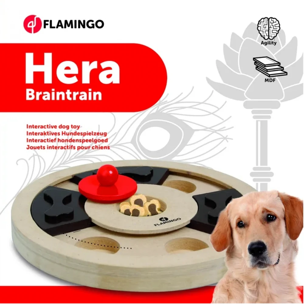 Διαδραστικό Παιχνίδι Σκύλου Flamingo Brain Train Hera 25cm 3 Διαδραστικό Παιχνίδι Σκύλου Flamingo Brain Train Hera 25cm - Image 3