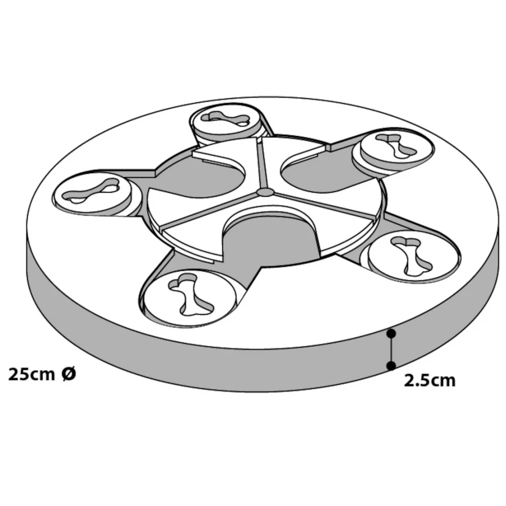 Διαδραστικό Παιχνίδι Σκύλου Flamingo Brain Train Athena 25cm 3 Διαδραστικό Παιχνίδι Σκύλου Flamingo Brain Train Athena 25cm - Image 3