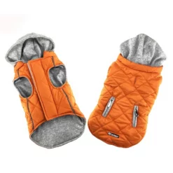 Μπουφανάκι Sportive με Κουκούλα XSmall 23cm Πορτοκαλί