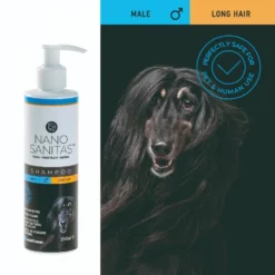 Nano Sanitas Σαμπουάν για Αρσενικούς Μακρύτριχους Σκύλους 250ml -Προμήθειες Για Κατοικίδια Κατάστημα πωλήσεων 5214000847014 MALE LONG 1 1000x1000 1
