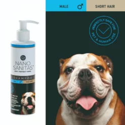 Nano Sanitas Σαμπουάν για Αρσενικούς Κοντότριχους Σκύλους 250ml -Προμήθειες Για Κατοικίδια Κατάστημα πωλήσεων 5214000847021 MALE SHORT 1 1000x1000 1