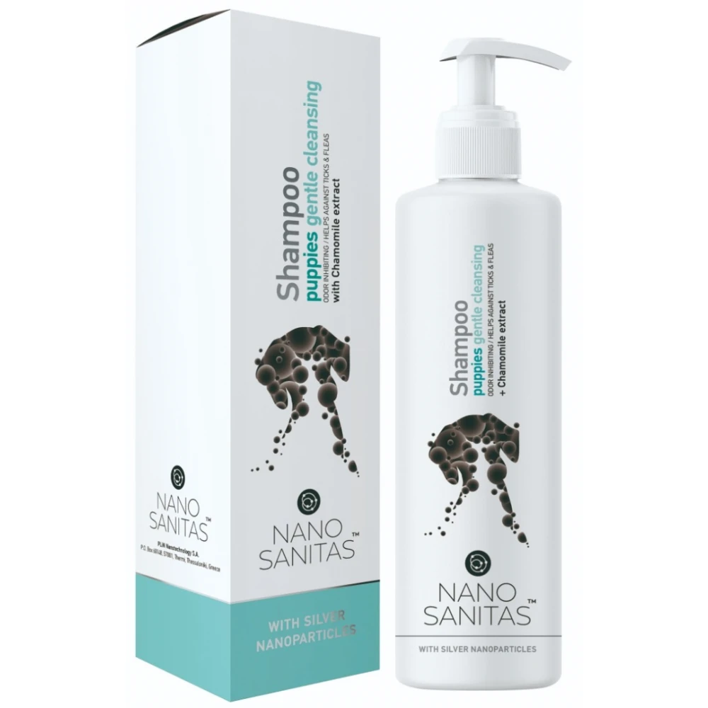 Nano Sanitas Shampoo Puppies Gentle Cleansing 250ml 2 Nano Sanitas Shampoo Puppies Gentle Cleansing 250ml - Image 2