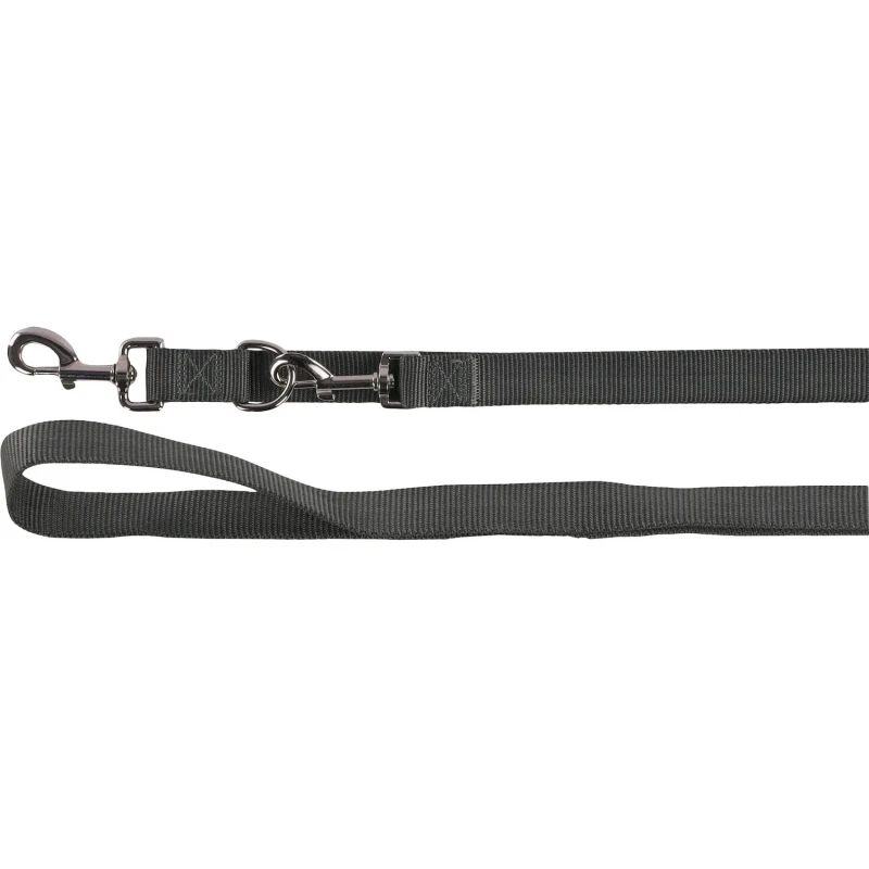 Λουρί - Οδηγός Σκύλου 3 σημείων Flamingo Training Leash Ziggi Black 2x200cm Σκούρο Γκρι 1 Λουρί - Οδηγός Σκύλου 3 σημείων Flamingo Training Leash Ziggi Black 2x200cm Σκούρο Γκρι