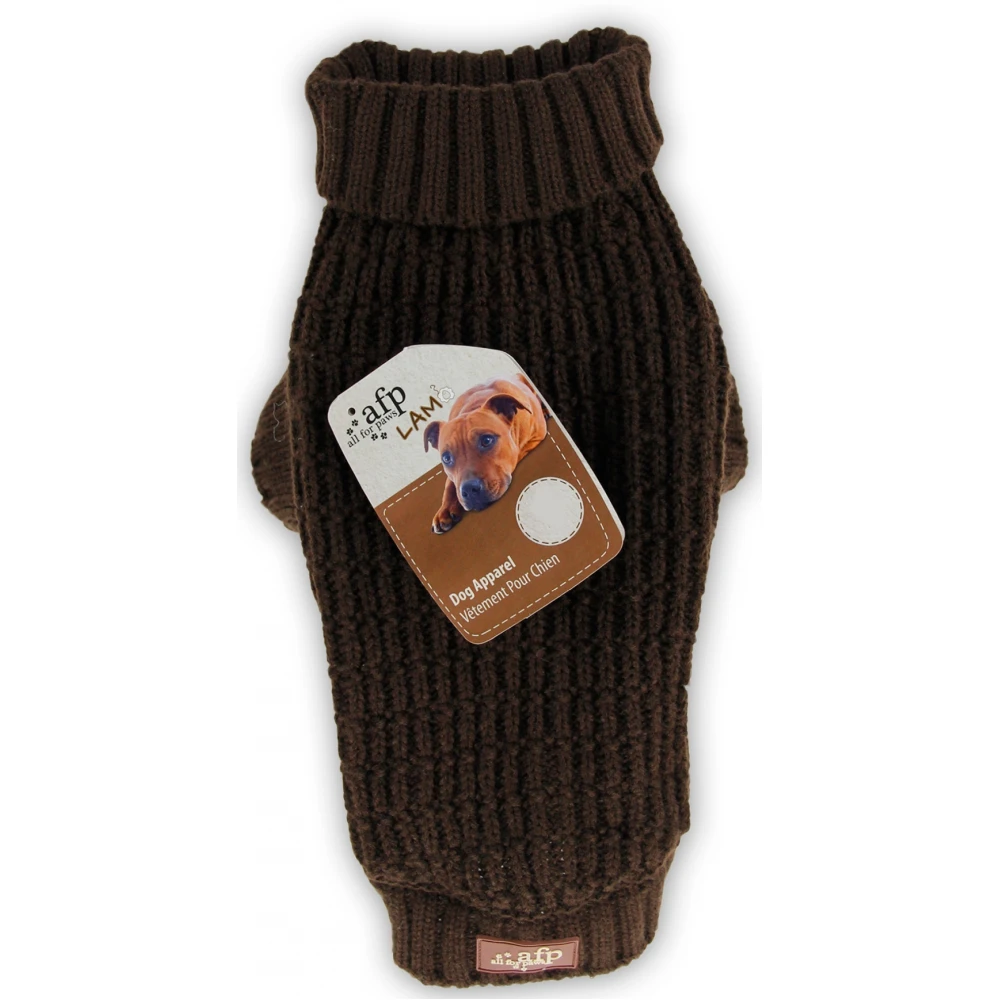 Πουλόβερ Σκύλου Afp Lambswool Fisheran XS 20cm Καφέ 2 Πουλόβερ Σκύλου Afp Lambswool Fisheran XS 20cm Καφέ - Image 2