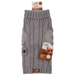 Πουλόβερ Σκύλου Afp Cord And Wool M 30cm Γκρι