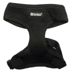 Σαμαράκι Γιλέκο Σκύλου Mesh Plain Black L 20x48-65cm