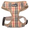 Σαμαράκι Γιλέκο Σκύλου Mesh Harness Καρό S 13x30-40cm