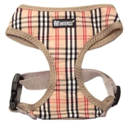 Σαμαράκι Γιλέκο Σκύλου Mesh Harness Καρό XL 25,5x55-76cm