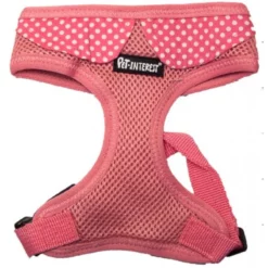 Σαμαράκι Γιλέκο Σκύλου Mesh Harness Pink XS 10x25-33cm