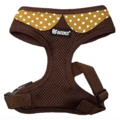Σαμαράκι Γιλέκο Σκύλου Mesh Harness Brown L 20x48-65cm