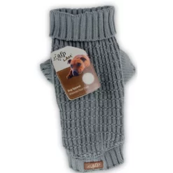 Πουλόβερ Σκύλου Afp Lambswool Fisheran XL 40cm Γκρι