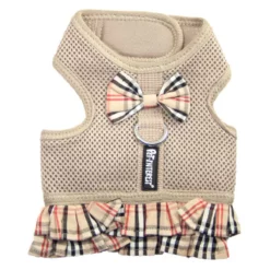 Σαμαράκι Γιλέκο Σκύλου Mesh Harness Φούστα Καρό Xl 20x54-64cm