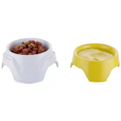 Διπλό πολυλειτουργικό μπολ Σκύλου και Γάτας Bama (0.65Lt + 0.36Lt ) =1.1Lt