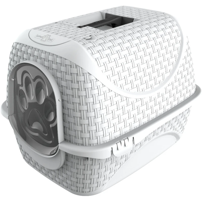 Τουαλέτα - Λεκάνη Γάτας Bama Prive White 41,8x50,5x39,6 Cm 1 Τουαλέτα - Λεκάνη Γάτας Bama Prive White 41,8x50,5x39,6 Cm