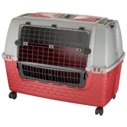 Κλουβί μεταφοράς Bama Easy Tour Red 88x52x60cm -Προμήθειες Για Κατοικίδια Κατάστημα πωλήσεων 55028 D 1000x1000w