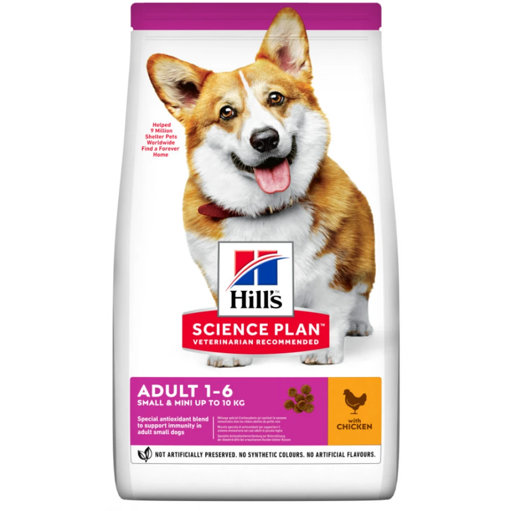 Hills Hill's Science Plan Adult Small & Mini Για Σκύλους Με Κοτόπουλο 3KG 2 Hills Hill's Science Plan Adult Small & Mini Για Σκύλους Με Κοτόπουλο 3KG - Image 2