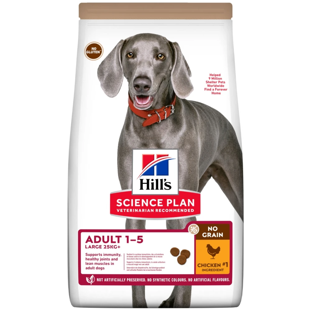 Hills Hill's Science Plan No Grain Adult Large Breed Για Σκύλους Με Κοτόπουλο 12kg 2 Hills Hill's Science Plan No Grain Adult Large Breed Για Σκύλους Με Κοτόπουλο 12kg - Image 2