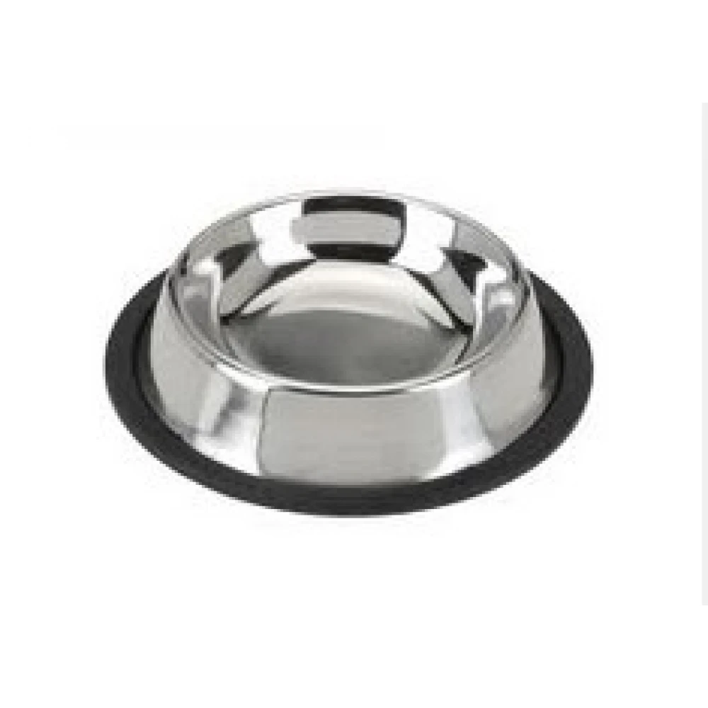 OEM Μεταλλικό Μπολ Αντιολισθητικό 1800ml για Σκύλους και Γάτες 2 OEM Μεταλλικό Μπολ Αντιολισθητικό 1800ml για Σκύλους και Γάτες - Image 2