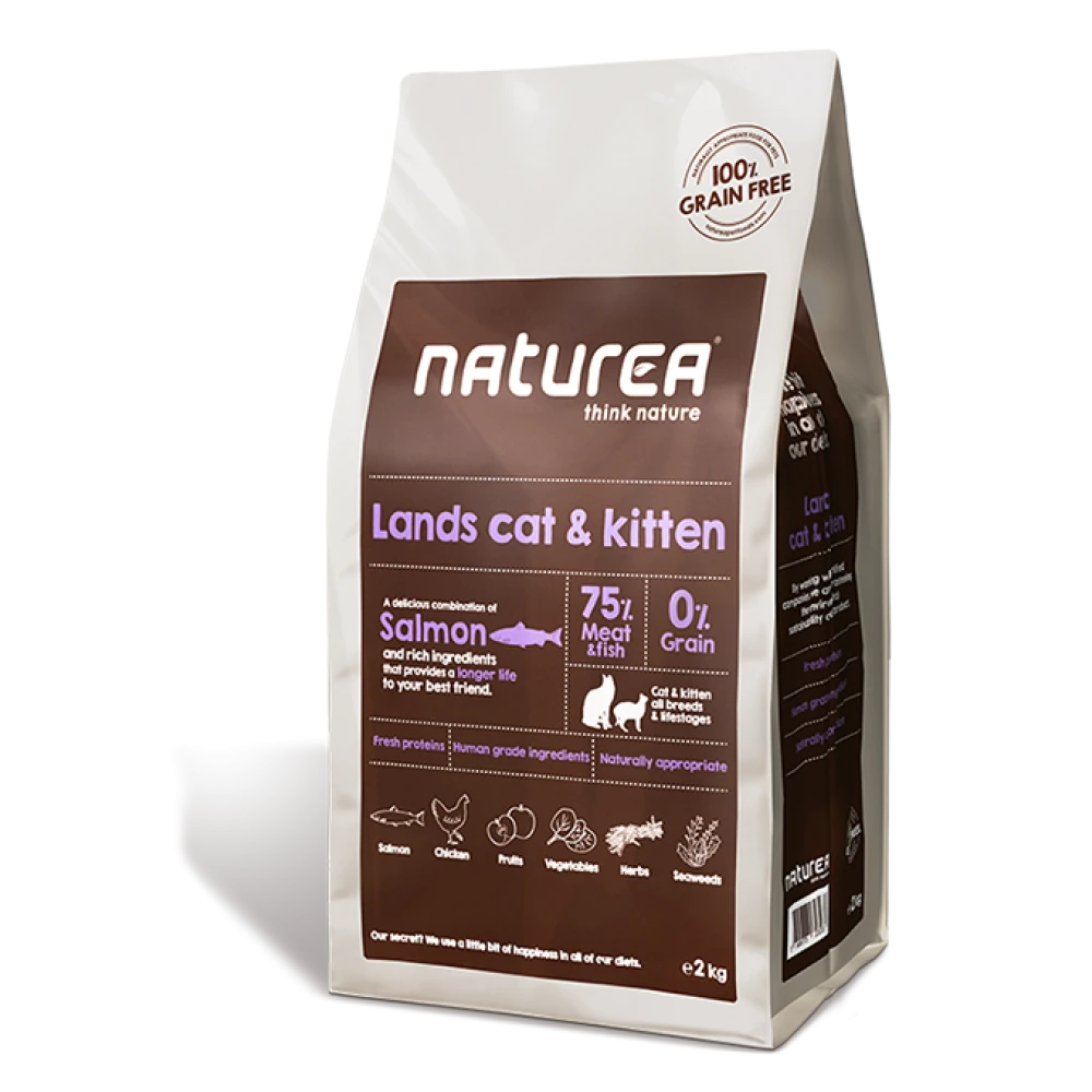 Ξηρά Τροφή Γάτας Naturea Lands Cat & Kitten Grain Free 7kg 2 Ξηρά Τροφή Γάτας Naturea Lands Cat & Kitten Grain Free 7kg - Image 2