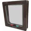 Πόρτα Γάτας M-Pets 4 Κατευθύνσεων με τούνελ 19x20cm καφέ