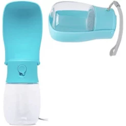 OEM Φορητό δοχείο νερού Pet Care 550ml Γαλάζιο