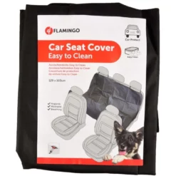 Κάλυμμα Καθισμάτων Αυτοκινήτου Flamingo 162x132cm Black -Προμήθειες Για Κατοικίδια Κατάστημα πωλήσεων 68080 V 01 1000x1000h