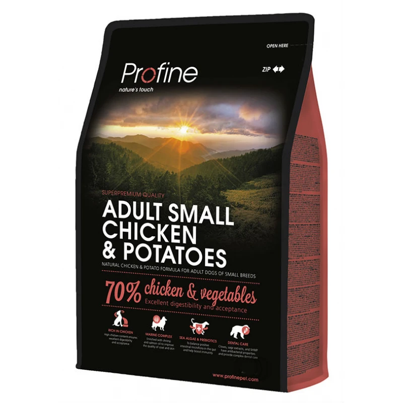 Profine Adult Small Chicken & Potatoes 2kg 1 Profine Adult Small Chicken & Potatoes 2kg