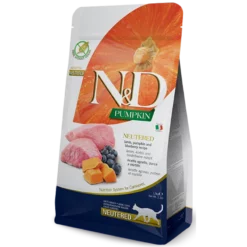 N&D Cat Pumpkin Lamb & Blueberry Neutered 5kg