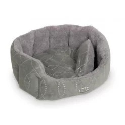 Κρεβατάκι Σκύλου και Γάτας Nobby Oval Ceno Grey 65 X 57 X 22 Cm