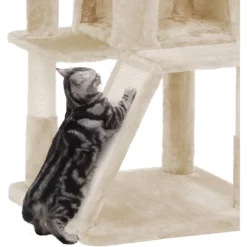 OEM Γατόδεντρο - Ονυχοδρόμιο Feandrea Cat Condo 46x46x95cm Σκούρο Γκρι -Προμήθειες Για Κατοικίδια Κατάστημα πωλήσεων 71CGjHysyDL. AC SL1500 1000x1000h