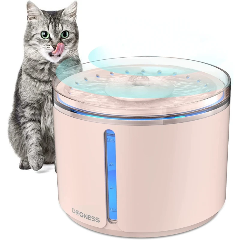 Αυτόματη Ποτίστρα Σιντριβάνι Dogness Water Fountain για σκύλους και γάτες 2lt Pink 1 Αυτόματη Ποτίστρα Σιντριβάνι Dogness Water Fountain για σκύλους και γάτες 2lt Pink