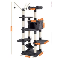 OEM Γατόδεντρο - Ονυχοδρόμιο Big Tower Blue 158cm -Προμήθειες Για Κατοικίδια Κατάστημα πωλήσεων 71RnTJ7XKL 1000x1000h