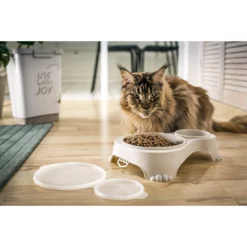 Μπολ Διπλό Πλαστικό Rotho MyPet Sally με καπάκι 1lt και 0,28lt Μπεζ -Προμήθειες Για Κατοικίδια Κατάστημα πωλήσεων 71kzQcgt4GL. AC SL1500 1000x1000w