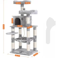 OEM Γατόδεντρο - Ονυχοδρόμιο Cat Cave 143cm Smoky Grey 10 OEM Γατόδεντρο - Ονυχοδρόμιο Cat Cave 143cm Smoky Grey -Προμήθειες Για Κατοικίδια Κατάστημα πωλήσεων 71nxdMfB9sL. AC SL1500 1000x1000h 1